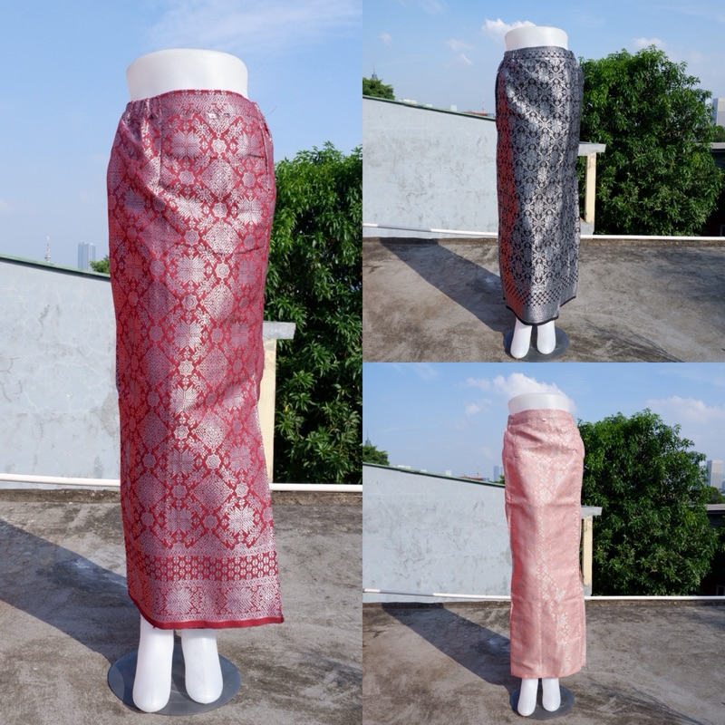 Philosophy KEBAYA - SONGKET SPAN SKIRT SONGKET SKIRT BECOMES SONGKET ...