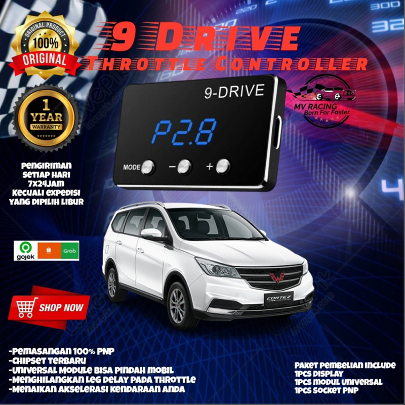 Original 9 Drive Throttle Controller Universal module WULING CORTEZ ...