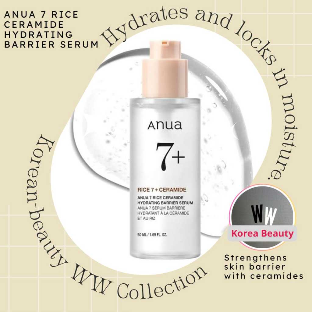 Ready INSTANT - ANUA 7 RICE CERAMIDE HYDRATING BARRIER SERUM 50ml ...