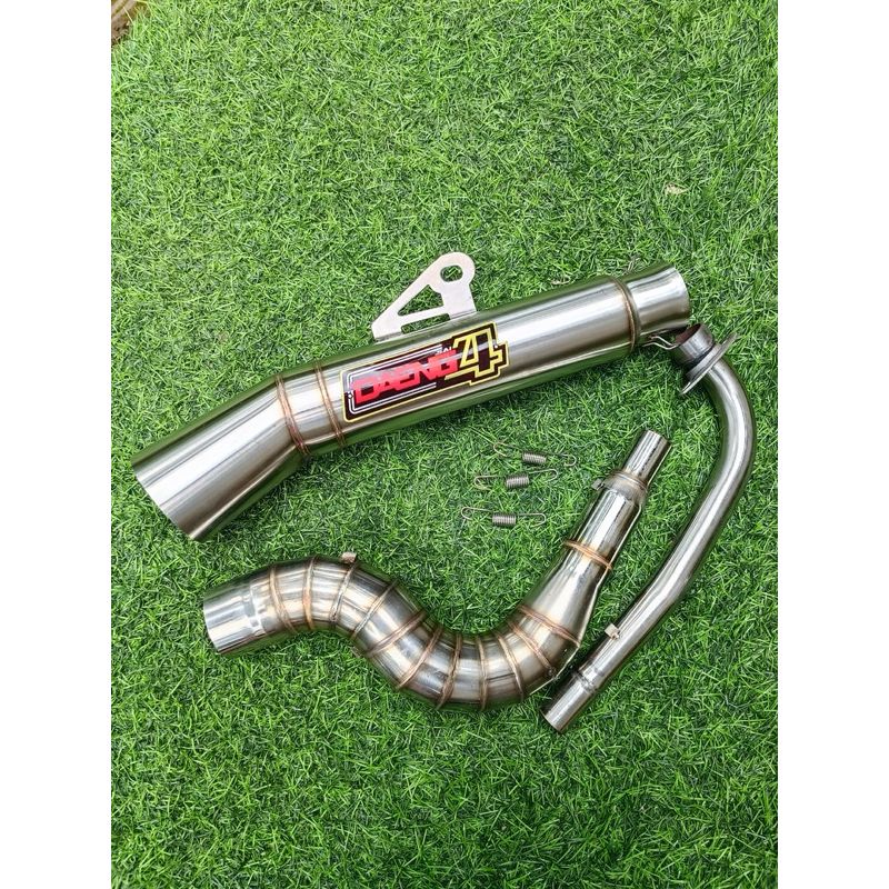 Daeng sai4 Pipe canister conical open specs exhaust pipe for Wave 125 ...