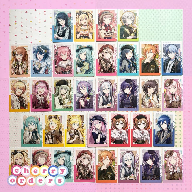 [PREORDER] Project Sekai Anniversary/Birthday 2023-2024 Memo Sticker Collection