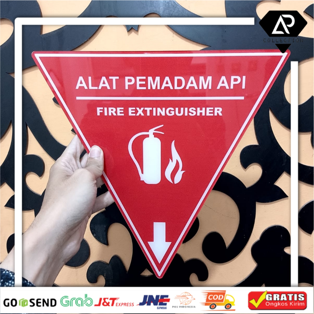 Acrylic Signage APAR Design 2 - Acrylic Sign | Shopee Philippines