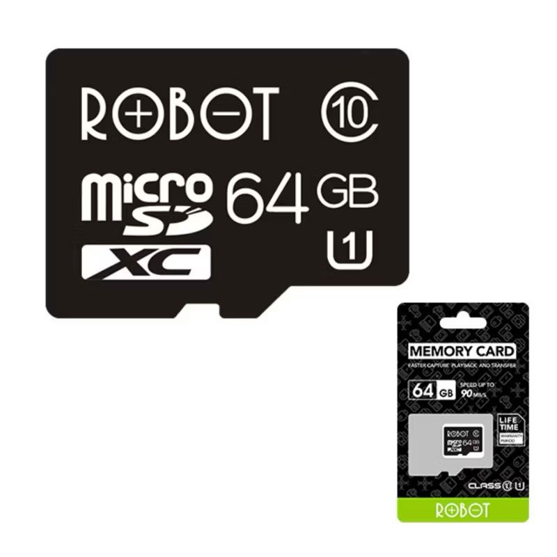 Ba* memory ROBOT/memory card MICRO SD TF ROBOT 64GB With Package High