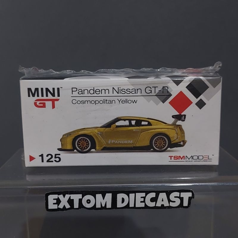 Mini GT Nissan Skyline R35 Pandem Cosmopolitan Yellow | Shopee Philippines