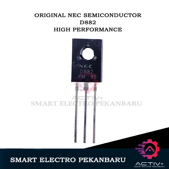 ORIGINAL TRANSISTOR D882 NEC / UTC D882L D 882 NPN 2SD882 3A/40V NPN ...