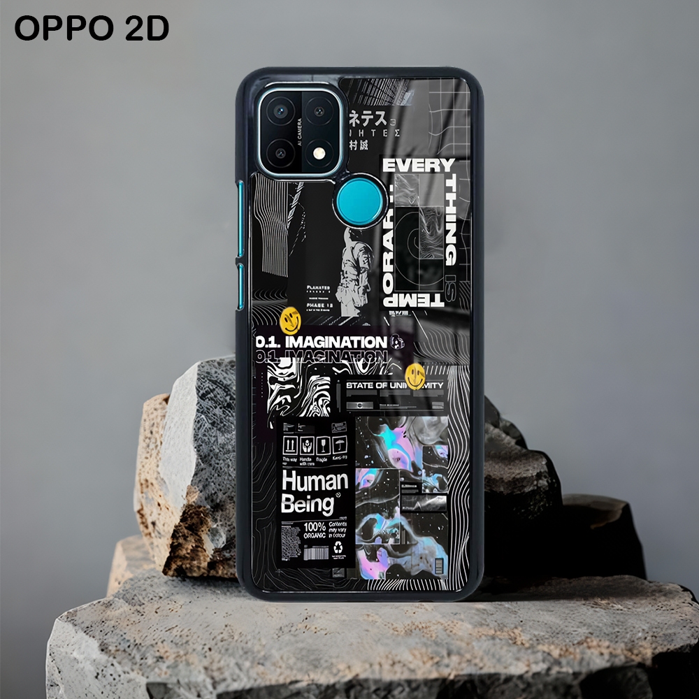 Custodia NEINEI Per OPPO A54s/A16 - Cover Effetto Marmo, Antiurto Con Paraurti In Silicone E Retro Rigido, Sottile E Protettiva