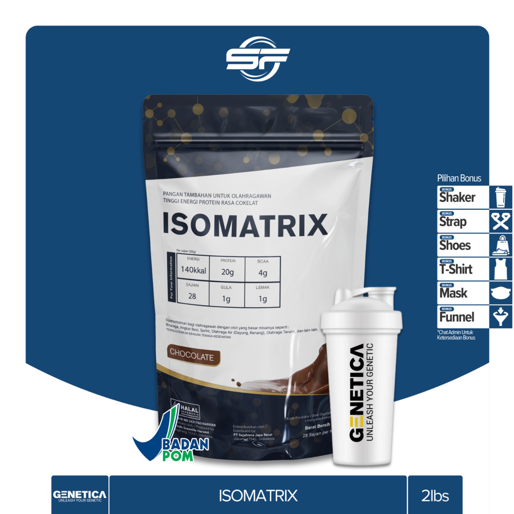 Genetica Isomatrix 2 Lbs Protein Isolate Matrix | Shopee Philippines