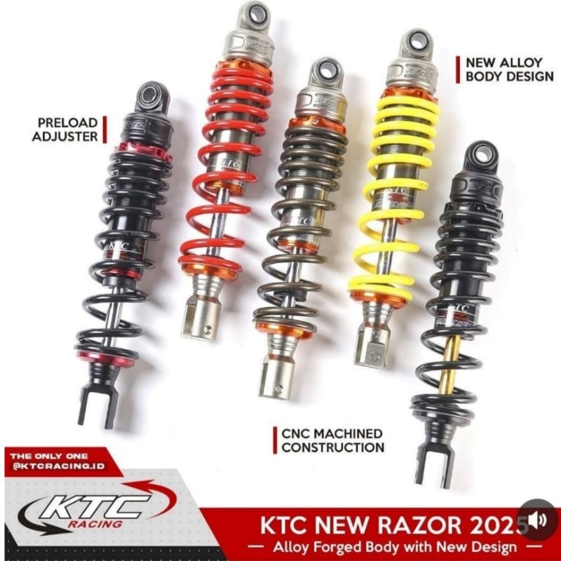 Ktc Racing Razor Shockbreaker 300mm & 325mm Vario Scopy Genio Fazzio ...