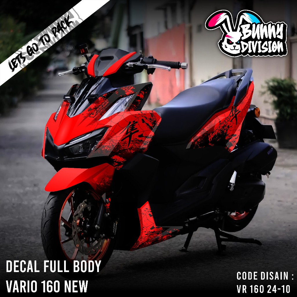 Decal Sticker Honda Vario New 160 Fullbody 2022 - Decal Sticker All New ...