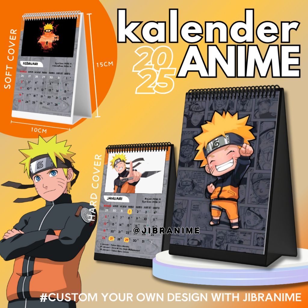 2025 Calendar Anime Free Shipping 