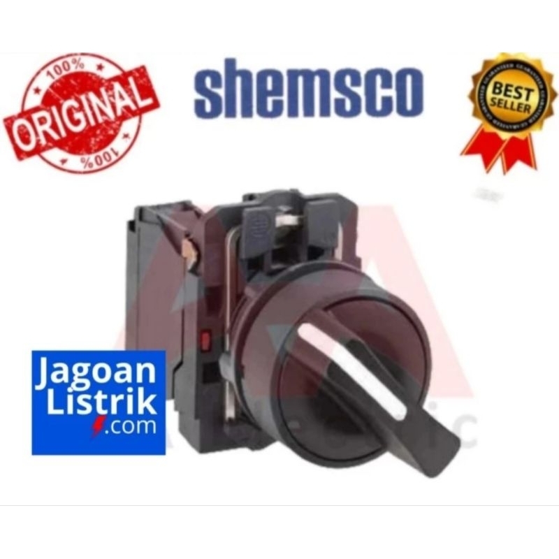 Selector Switch (Spring Return) SC5-AD53 / SC5AD53 On Off On 2NO ...
