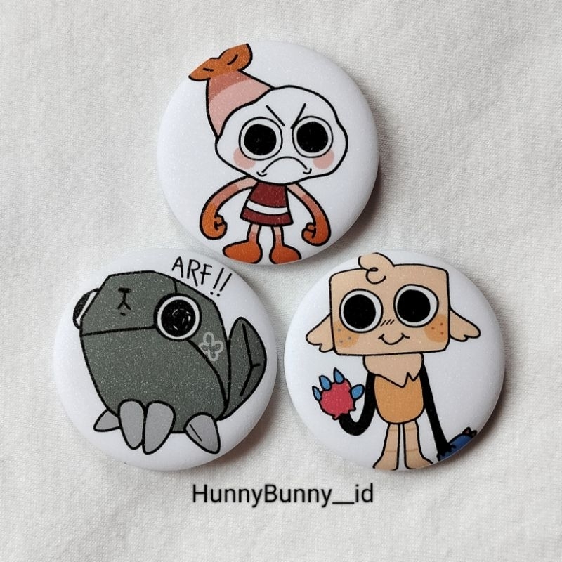 [NEW]dandys world goob shrimpo pebble pin fan merch | Shopee Philippines