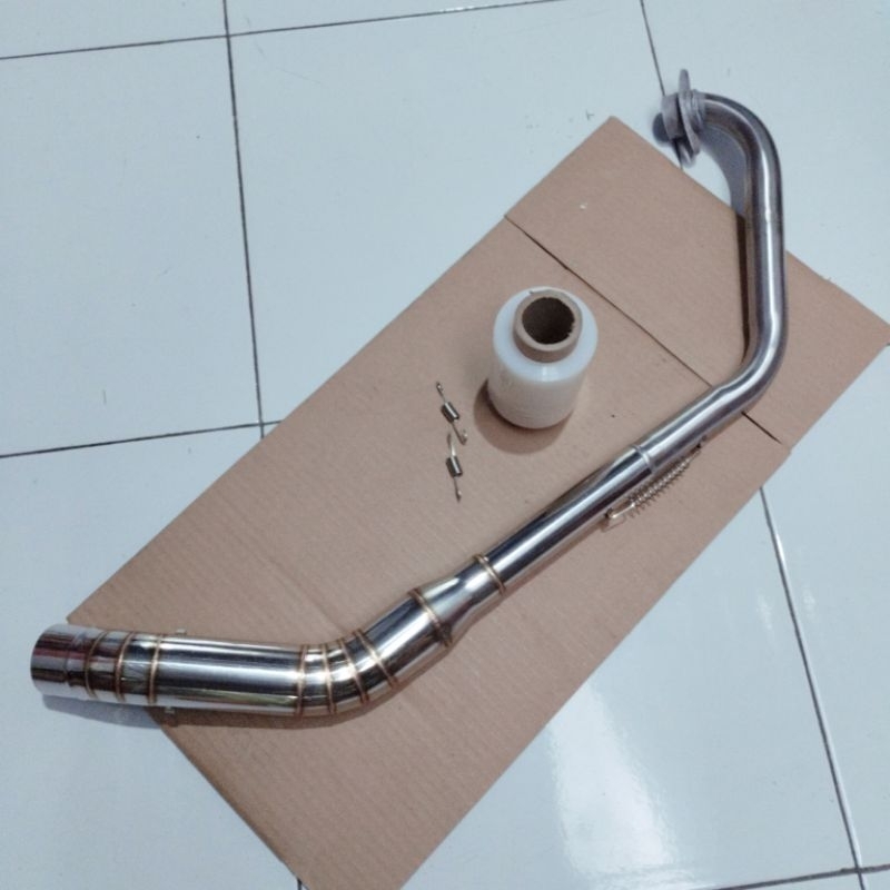 Exhaust Header 51mm R15 V1 V2 XSR 155 R15 V3 V4 Big elbow stainless ...