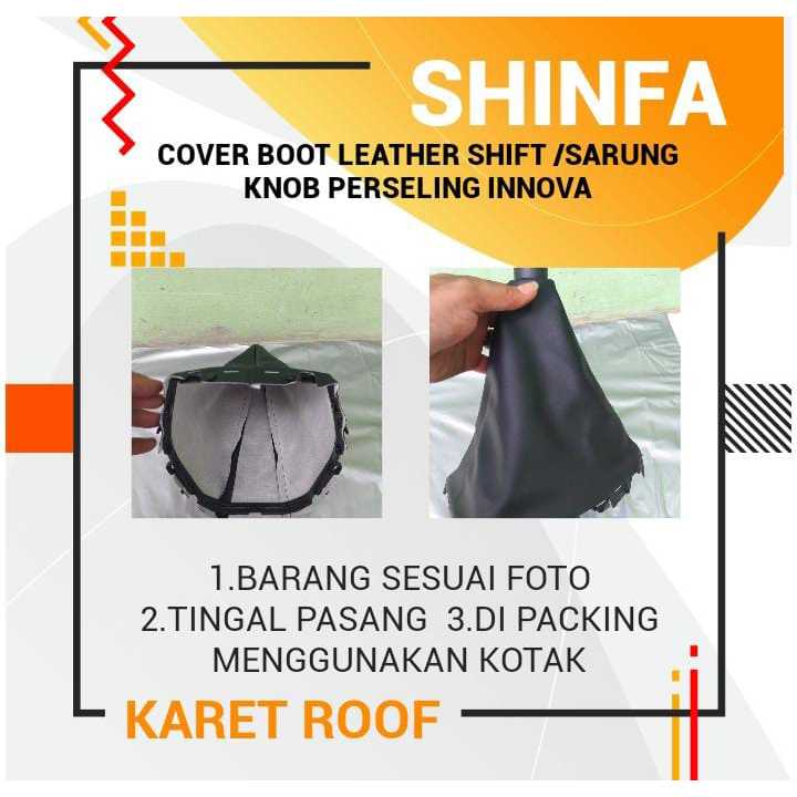 Original Innova reborn manual sift knob Leather Boot Cover | Shopee ...