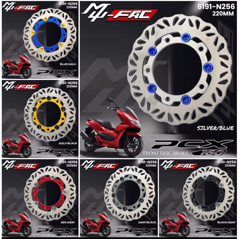 Pcx 160cc floating front rotor disc HONDA PCX 160 front front disc 5 ...