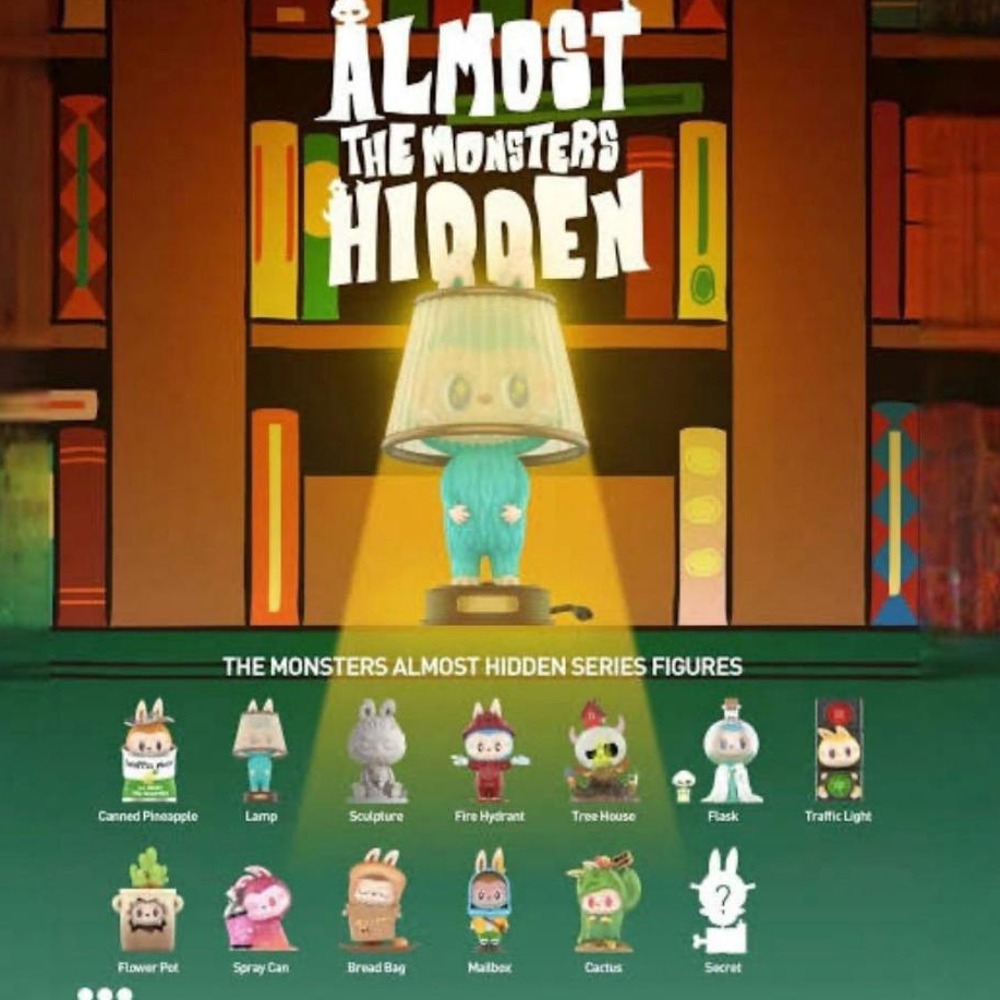 The Monsters Labubu Almost Hidden Series Figure - 1 Pc | Shopee Philippines