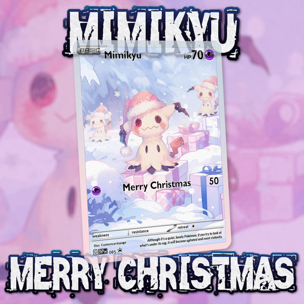 christmas themed pokemon cards Card Ornament Get yours today! POKEMON TCG ENGLISH VERSION SPECIAL