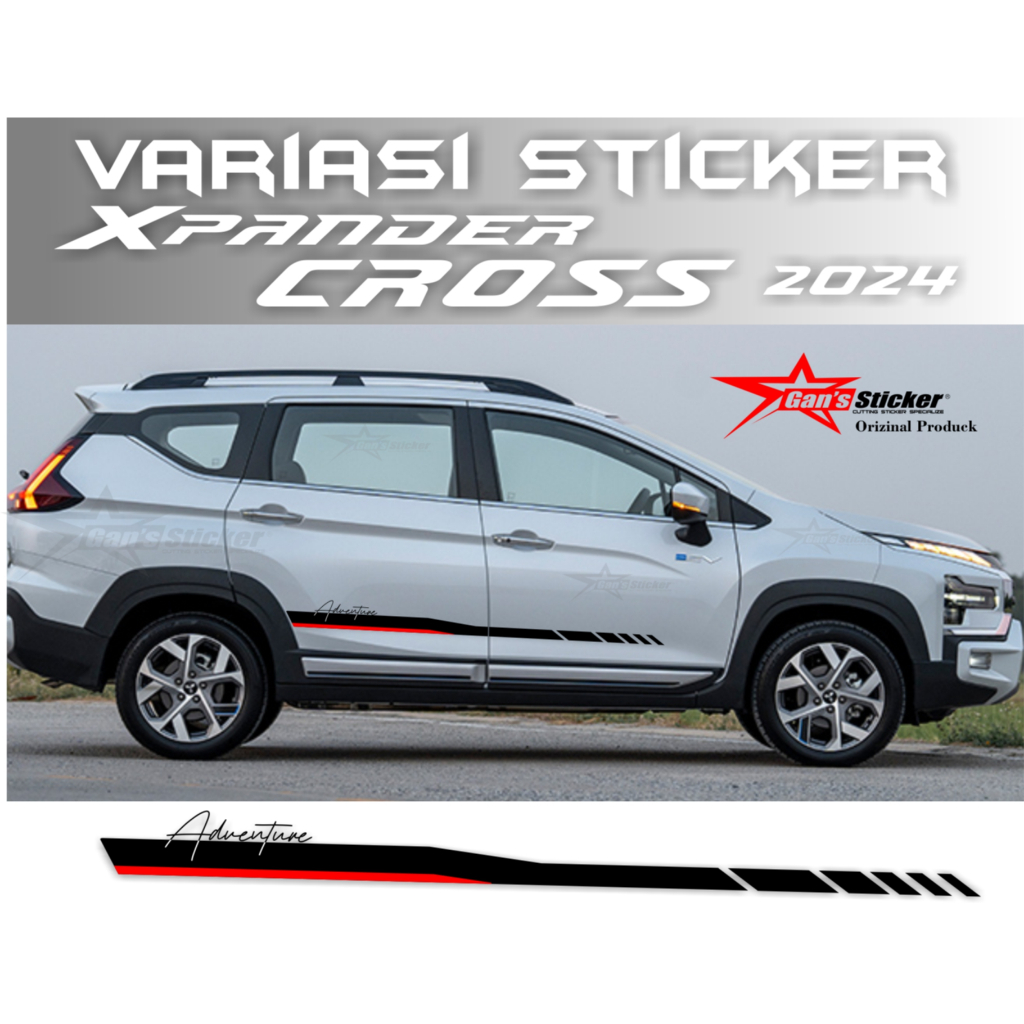 Mitsubishi xpander cross door sticker mitsubishi xpander sport ...