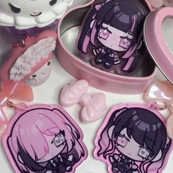 [ ORIGINAL ] cherriimi - Lovesick Girls Jirai Kei Keychains | Shopee ...