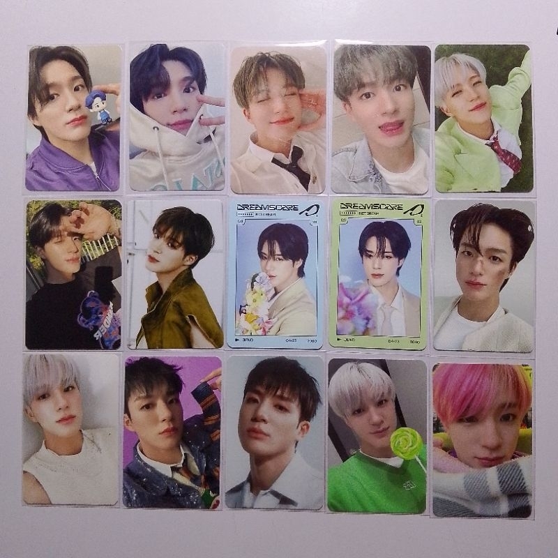 Photocard JENO DREAM SCP POP UP LINE FRIENDS SMOOTHIE ICFA ISTJ HOODIE