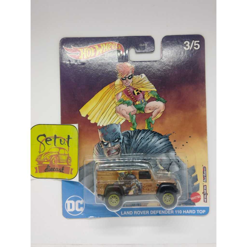 Hot WHEELS HOTWHEELS BATMAN LAND ROVER DEFENDER 110 HARD TOP BATMAN ...