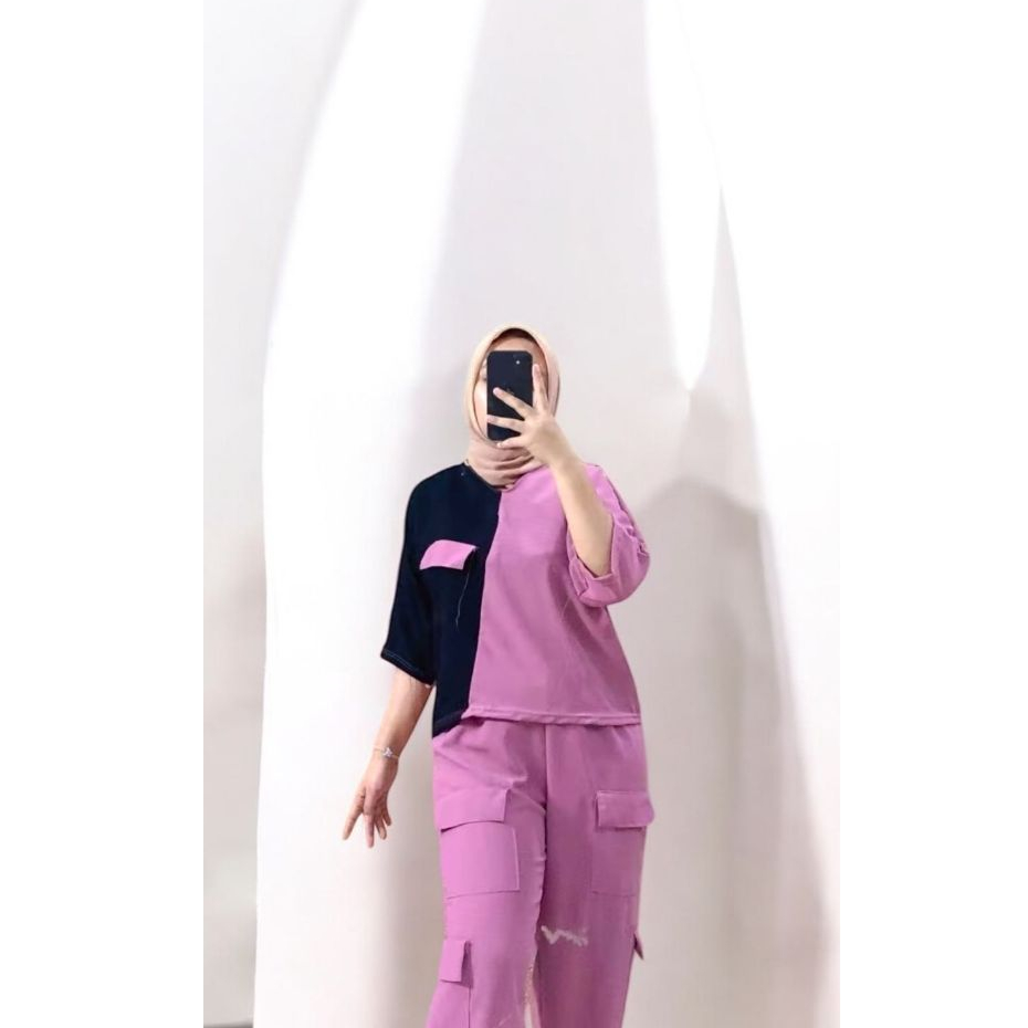 Fc - ONE SET AZIZA NEWEST CRINCLE MATERIAL//LATEST WOMEN'S SET | Shopee ...