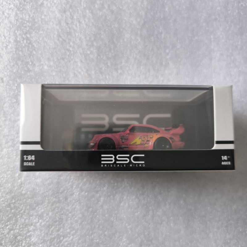 BSC 1/64 PORSCHE RWB 964 LIGHTNING MCQUEEN LIVERY | Shopee Philippines