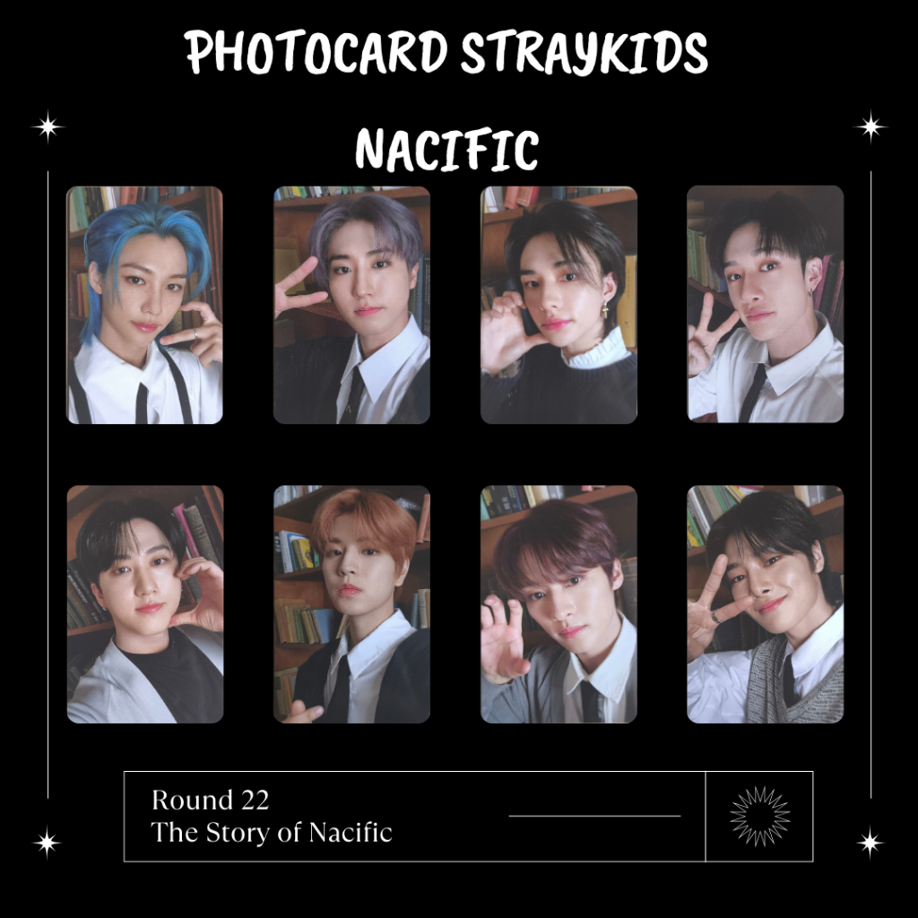 (STRATCH) Ot8 Photocard Stray Kids X Nacific Official R22 The Story of ...