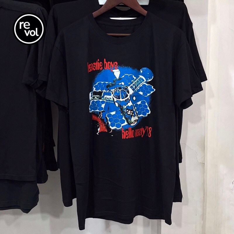 Kaos BAND OFFICIAL BEASTIE BOYS HELLO NASTY (ORIGINAL MERCHANDISE