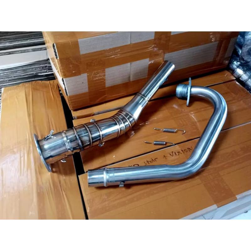 Big elbow pipe 51mm and adapter for Raider 150 carb Raider 150 fi ...