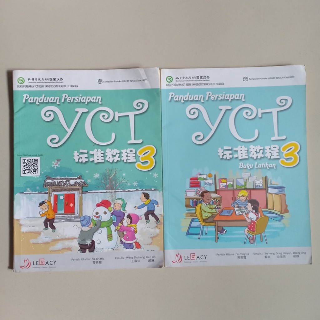 YCT 3 PREPARATION GUIDEBOOK (TEXTBOOK + PRACTICE BOOK + AUDIO) | Shopee ...