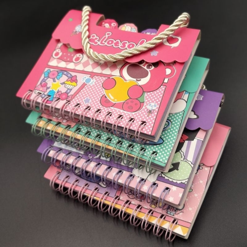 Cute MINI NOTEBOOK (SPRAL A7) XQ-9704 | Shopee Philippines