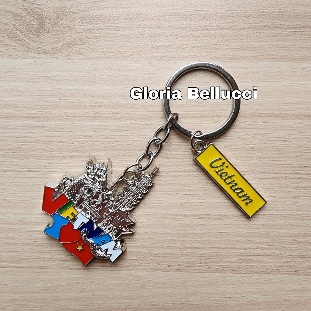 GANTUNGAN Vietnamese key chain ha long keychain souvenir from hanoi ...