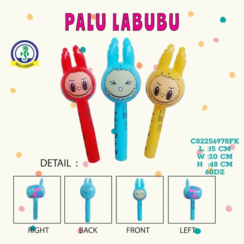 Labubu Head Hammer Inflatable Toy | Shopee Philippines