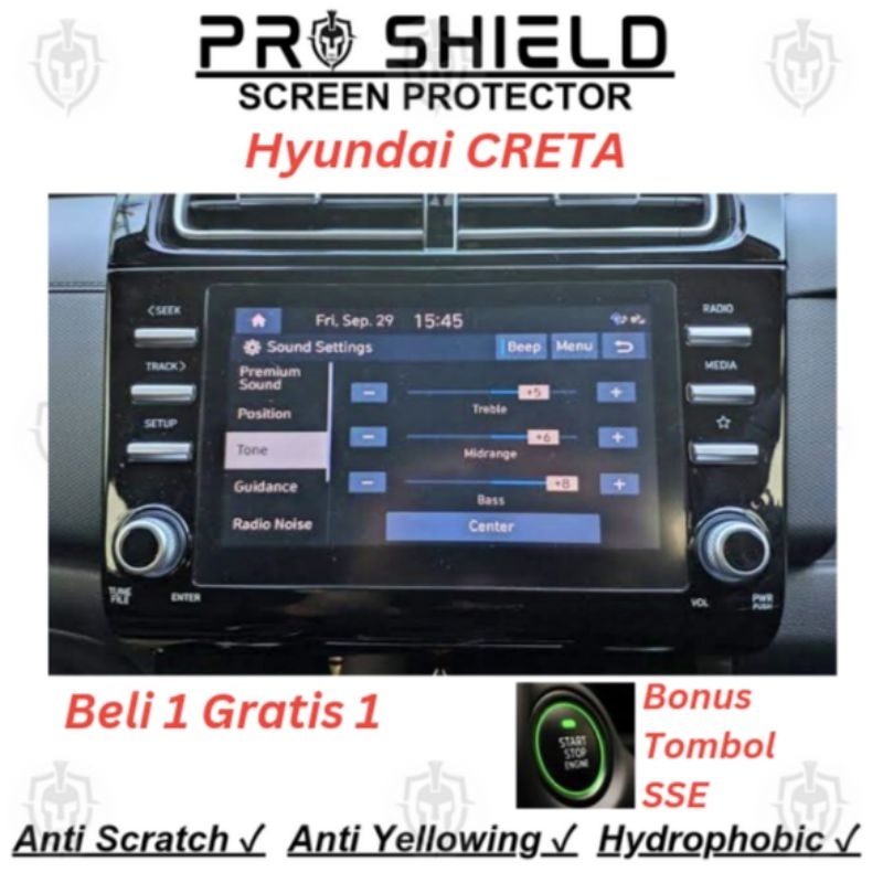 Anti-scratch Hyundai Creta Head Unit | Shopee Philippines
