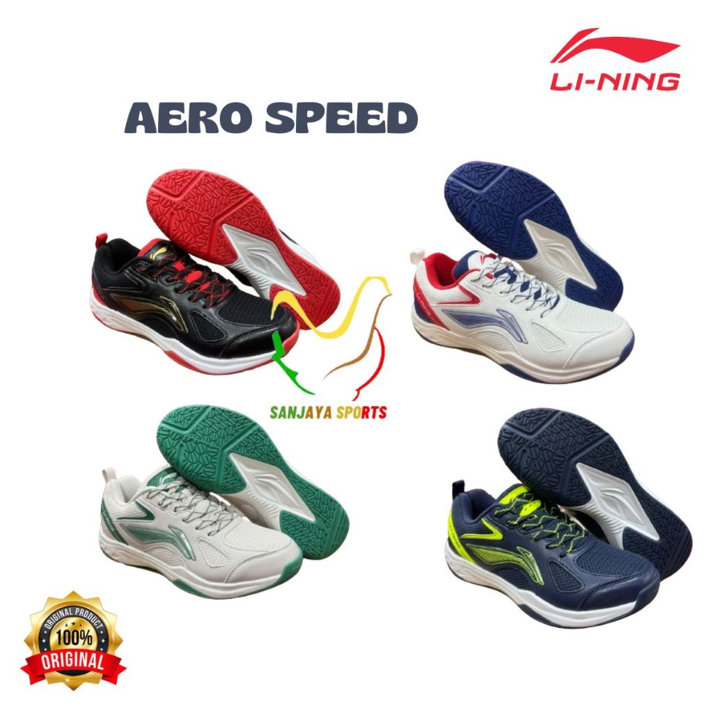 SHOES BADMINTONlining ORIGINAL AEROSPEED AERO SPEEDlining | Shopee ...