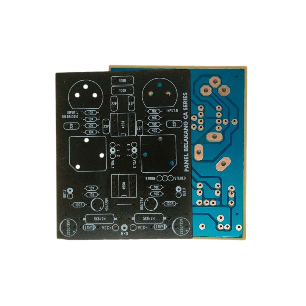 Ca 20 Power Amplifier Box Rear Panel PCB - Professional Design and High ...