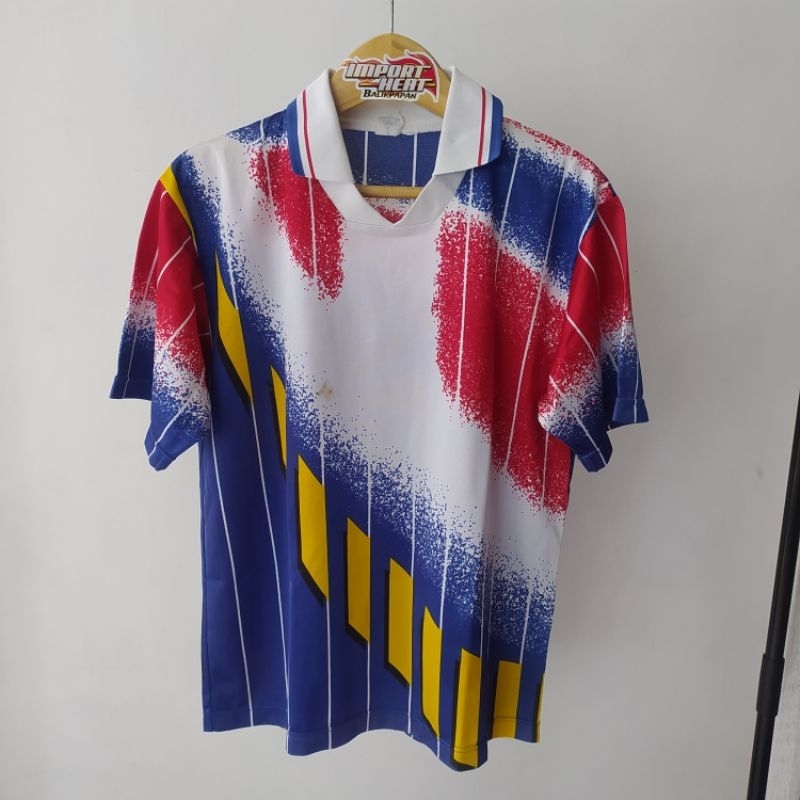 Maillot cycliste Le coq Sportif 80'S Lycra retro vintage jersey - M