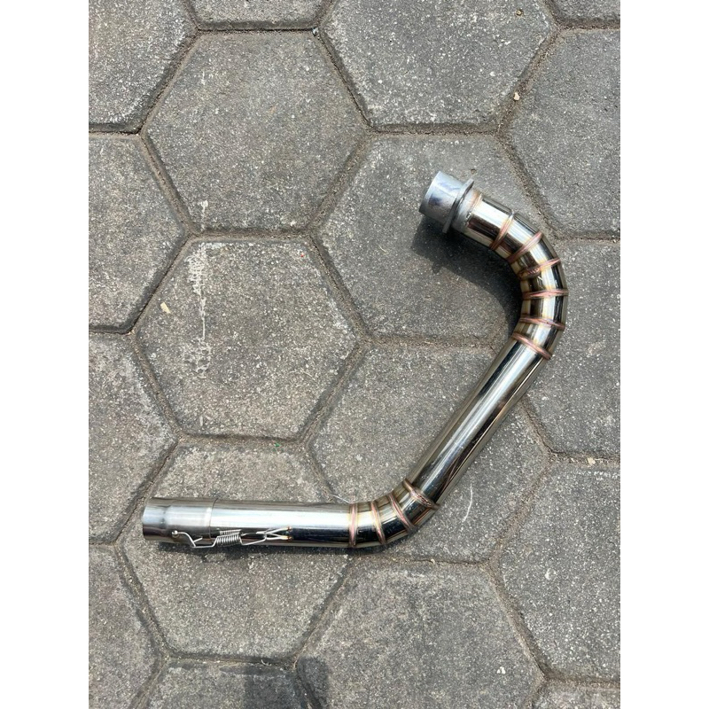 Cb GL Mega pro GL pro max exhaust connection neck, full stainless steel ...
