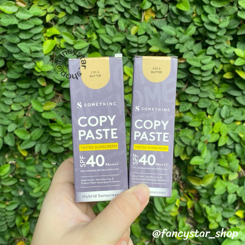 Somethinc Copy Paste Tinted Sunscreen SPF40 PA++++ (10ml) (50ml ...