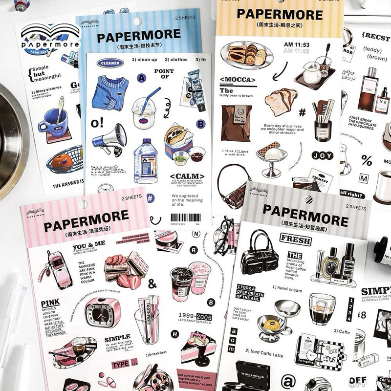 Aesthetic STICKER | Small sticker | Sticker package | Aesthetic ...