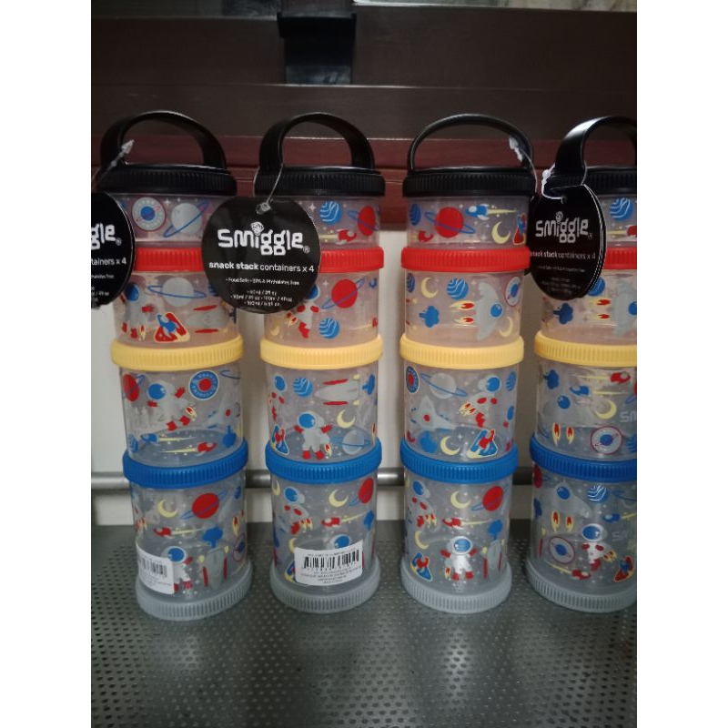 Smiggle SNACK STACK LETS PLAY CONTAINER | Shopee Philippines