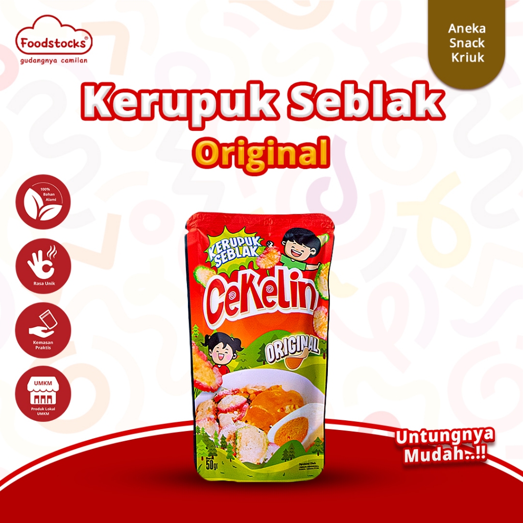 Original Seblak Chips Cekelin Snack | Shopee Philippines