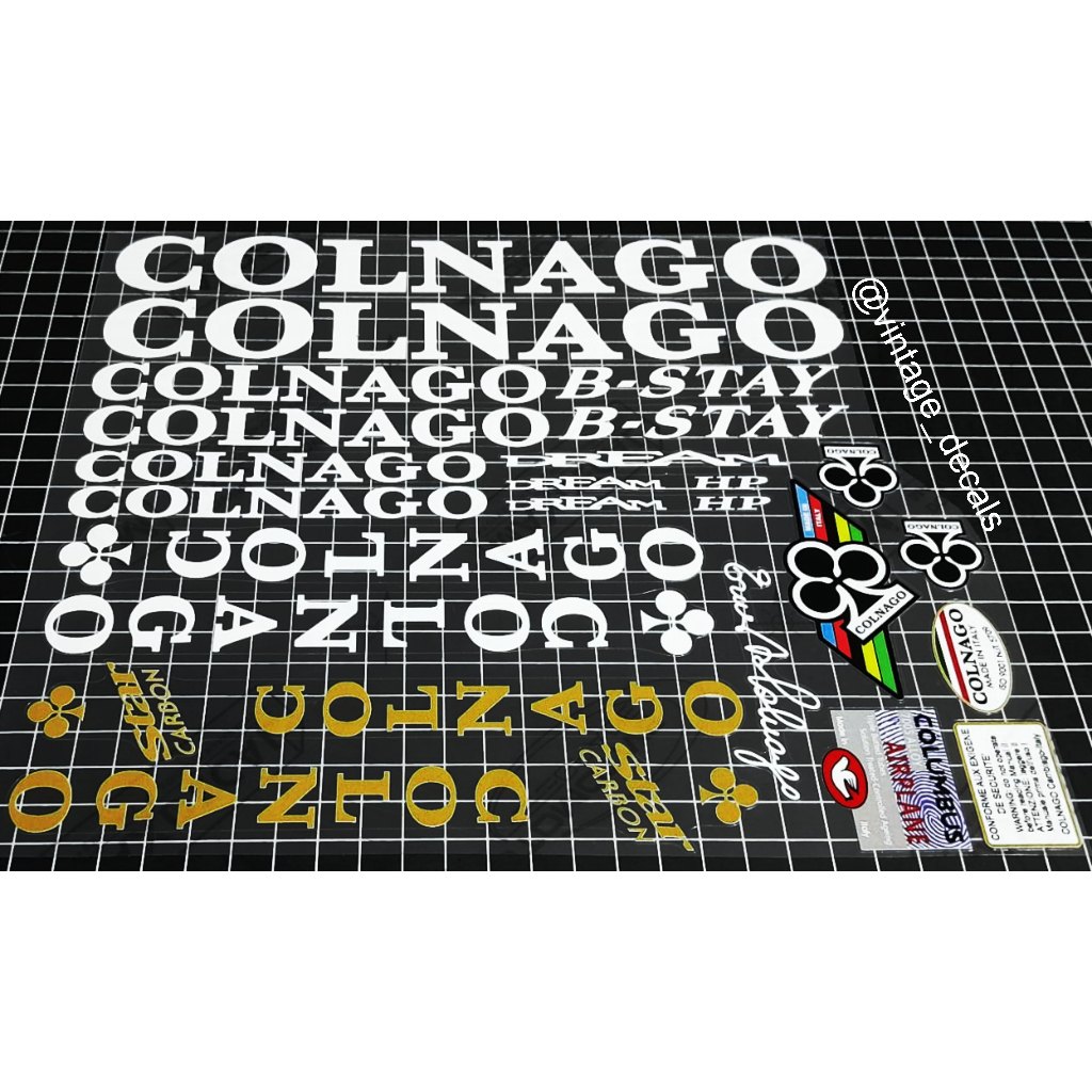 Colnago DREAM B-stay replacement decals sticker | Shopee Philippines