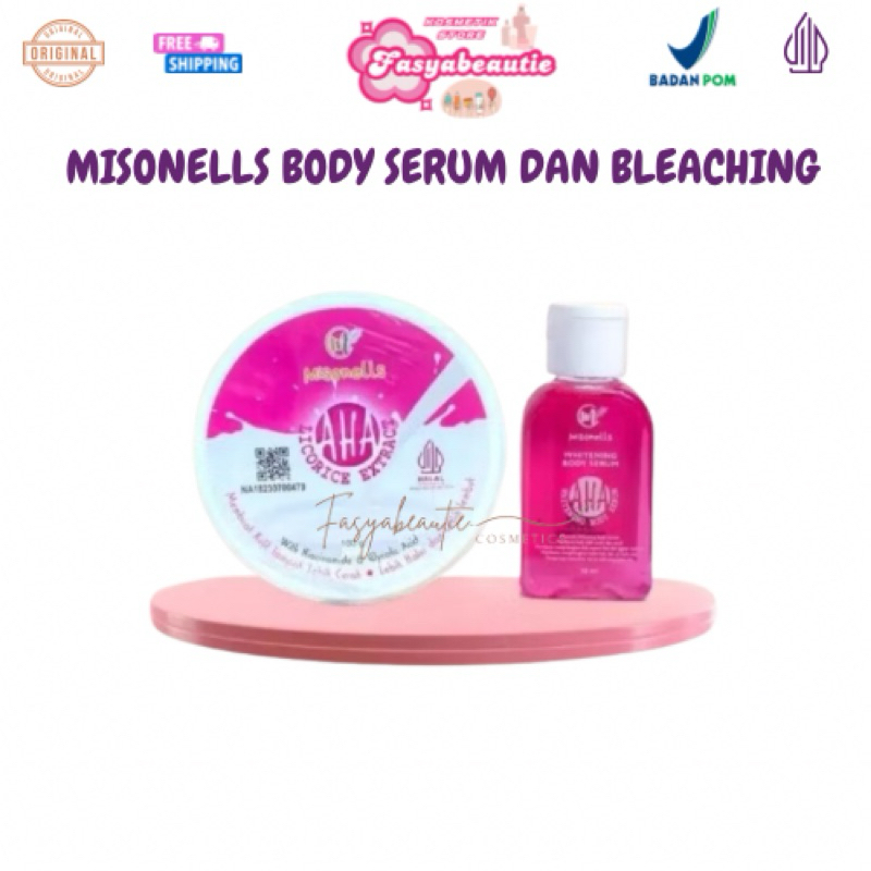 Misonells AHA Body Misonells Bleaching Serum | Misonells AHA Body Serum ...