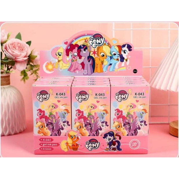 KAPCAT 0.5mm K-043 little pony pen (12pc) | Shopee Philippines