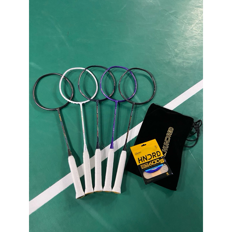 Hundred X-Warrior Racket Free Cover and Strings | Shopee Philippines
