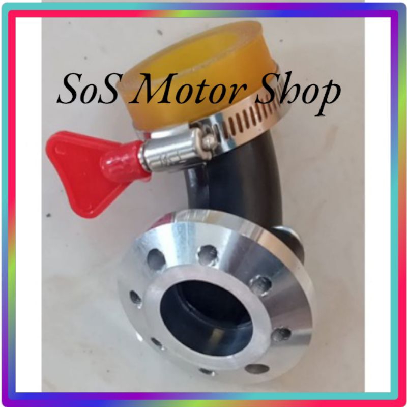 Slanted duck intake Manifold can be rotated PNP carburetor PWK PWL PE ...