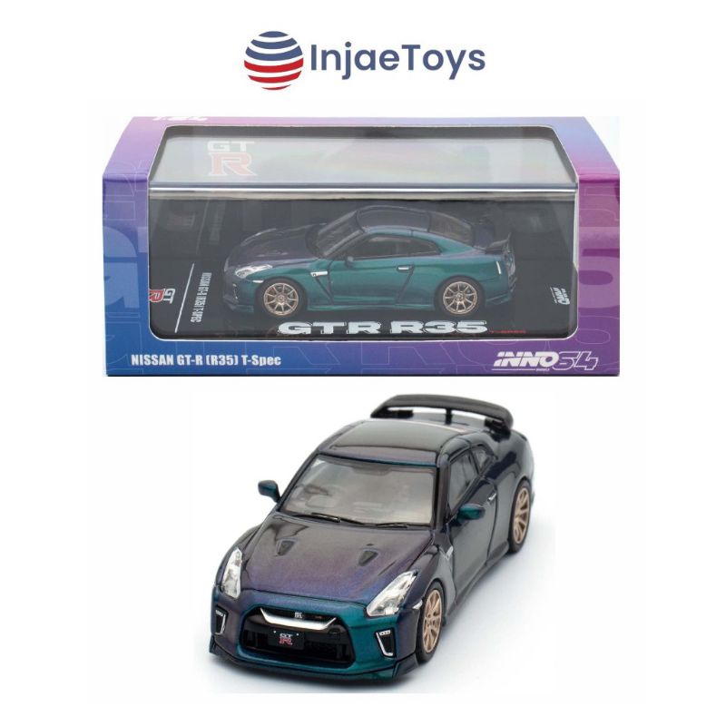 Inno 64 Nissan Skyline GTR R35 T-Spec Midnight Purple | Shopee Philippines