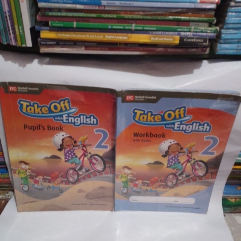 TAKE OFF BOOK WITH ENGLISH 2 PUPIL'S BOOK WORKBOOK | Shopee Philippines